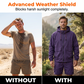 🧥 50 % RABATT NU! 🏔️ Vädertålig cargoficka-jacka – andningsbar, solskyddande & perfekt för äventyr, resor & vardag 🎒