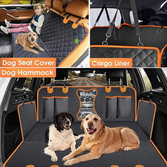 Housse de siège arrière imperméable pour chien – Protection de voiture