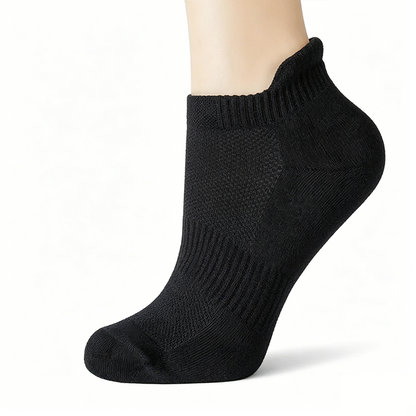 ⚡ Unisex sportstrumpor – ankelmodell, snabbtorkande & slitstarka, perfekta för löpning, crossfit & vardagsträning, håller formen tvätt efter tvätt 🔄