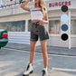 🌿 Dam casual shorts med hög midja – mjukt tyg, avslappnad passform & perfekta för vardag, strand & resa, enkla att matcha 🕶️