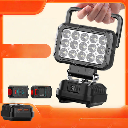🌞Offre spéciale printemps : 50 % de réduction ! 💡Lampe de travail LED - Compatible avec toutes les batteries