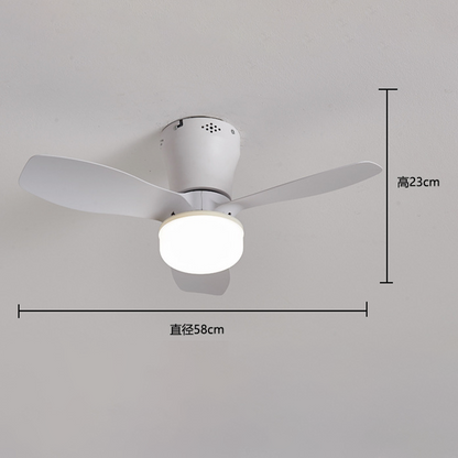 🎮 Takfläkt med fjärrkontroll & LED – justerbar färgtemperatur, timer & 3 hastigheter, perfekt för lata dagar i soffan 🛋️
