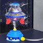 👽 UFO-roterande vattenspridare för barn – sprutar vatten i alla riktningar, perfekt för varma dagar, trädgårdsfest & strand, timmar av skratt & lek 🌊