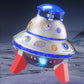 👽 UFO-roterande vattenspridare för barn – sprutar vatten i alla riktningar, perfekt för varma dagar, trädgårdsfest & strand, timmar av skratt & lek 🌊