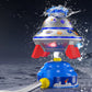 👽 UFO-roterande vattenspridare för barn – sprutar vatten i alla riktningar, perfekt för varma dagar, trädgårdsfest & strand, timmar av skratt & lek 🌊