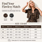 💃 Leopardmönstrat tvådelat set för dam – topp & kjol, smickrande siluett & perfekt för middag, dejt & utekväll 🌙
