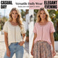 🌼 50 % RABATT NU! 🌿 Bohemisk topp med utskuren design – smickrande passform, andningsbar & perfekt för både vardag och fest 🌸