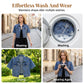 🌬️ Lätt kortärmad denimjacka – andningsbar, mjuk & perfekt för svala sommarkvällar, enkel att packa & ta med 🧳