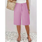 🌸 Dam casual shorts med dragsko i midjan – avslappnad passform, mjukt tyg & perfekta för lata dagar & strandpromenader 🏖️
