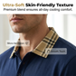 🌬️ Herr skjorta & rutiga shorts-set – mjukt, lätt & perfekt för lata dagar, picknick & utflykter, svalt & bekvämt hela dagen 🧺
