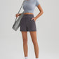 🌿🩳 Short fitness taille haute – Coupe flatteuse, toucher doux, parfait pour la salle de sport comme pour le quotidien 🌞🛍️