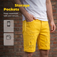🎸 Herr trasiga denim-shorts – casual, ripped design & perfekta för festival, strand & stadsvandring, svala & bekväma ☀️