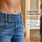 👖 50 % RABATT NU! 💙 Dam vida cropped jeans med knapphög midja – stretchig denim, smickrande siluett & perfekta för vardag & fest 🌿