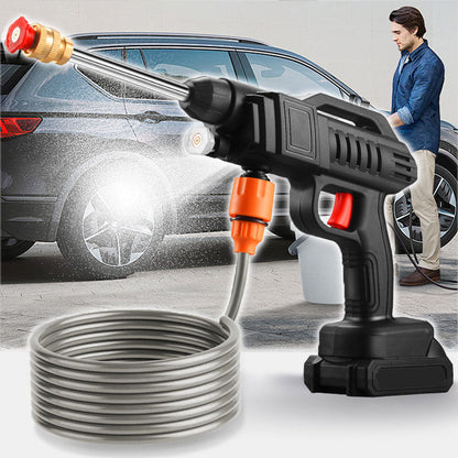 🚗💦 Nettoyeur haute pression multifonction – Pulizia potente, buses polyvalentes, facile à utiliser, parfait pour auto, vélo, terrasse et nettoyage extérieur 🧽✨