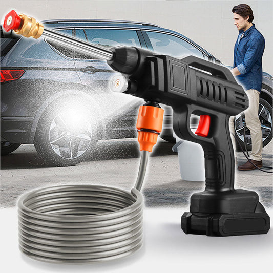🚗💦 Nettoyeur haute pression multifonction – Pulizia potente, buses polyvalentes, facile à utiliser, parfait pour auto, vélo, terrasse et nettoyage extérieur 🧽✨