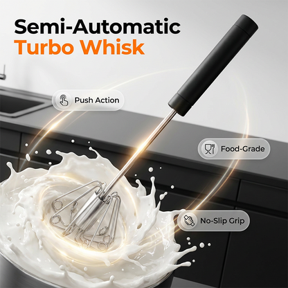 🥤✨ Plus de 50 000 unités vendues ! Mixeur semi-automatique en acier inoxydable – Simple à utiliser, durable, parfait pour vos smoothies, soupes et sauces, la cuisine rapide au quotidien 🍓💪