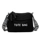 🗂️ Dam stor vintage crossbody-väska – flera fack, rymmer plånbok, mobil & surfplatta, perfekt för shopping, resa & pendling 🚆