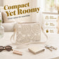 👜 Dam blommig crossbody-väska – mångsidig, rymlig & perfekt för mobil, plånbok & nycklar, enkel att matcha med alla outfits 🌿