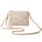 👜 Dam blommig crossbody-väska – mångsidig, rymlig & perfekt för mobil, plånbok & nycklar, enkel att matcha med alla outfits 🌿