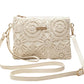 👜 Dam blommig crossbody-väska – mångsidig, rymlig & perfekt för mobil, plånbok & nycklar, enkel att matcha med alla outfits 🌿