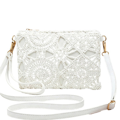 👜 Dam blommig crossbody-väska – mångsidig, rymlig & perfekt för mobil, plånbok & nycklar, enkel att matcha med alla outfits 🌿