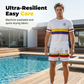 🕶️ Herr casual set – T-shirt & shorts i avslappnad passform, enkelt att matcha med sneakers, perfekt för lata dagar & utflykter 🏖️