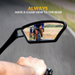 🛡️🚲 PROMO FLASH -50% ! Rétroviseur Grand Angle pour Vélo – Verre Incassable, Support Anti-Vibrations, Rotation 360°, Compatible Guidons 16-31,8mm, Idéal Vélo & Moto