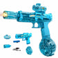 🔫 Elektrisk vattenpistol med ficklampa – automatisk vattenstråle, inget pumpande & perfekt för poolparty, strand & trädgård, lys upp kvällsleken 🌙