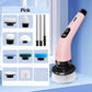 ⚡🛁 Brosse électrique télescopique sans fil – 8 embouts, autonomie longue, atteint plafonds et recoins, pour briller partout 🏡✨