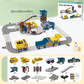 🚂✨ Kit de train électrique interactif – Circuit modulaire lumineux, gare animée, compatible avec de nombreux modèles 🛤️🌟