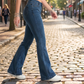 Women's Classic Slim Fit Stretch Flare Jeans