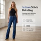 Women's Classic Slim Fit Stretch Flare Jeans