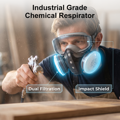 Masque Respiratoire Professionnel pour Peinture et Produits Chimiques