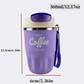 👜☕ Thermos café anti-fuite – Fermeture sécurisée, double paroi inox, idéal pour le bureau, les transports et les balades 🌧️🚇