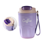 👜☕ Thermos café anti-fuite – Fermeture sécurisée, double paroi inox, idéal pour le bureau, les transports et les balades 🌧️🚇