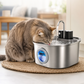 💧 Fresh Flow husdjursfontän – cirkulerande vatten med aktivt kolfilter, tar bort hår & föroreningar, perfekt för katter & små hundar 🐱