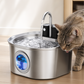 💧 Fresh Flow husdjursfontän – cirkulerande vatten med aktivt kolfilter, tar bort hår & föroreningar, perfekt för katter & små hundar 🐱