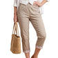 👖 Pantalon femme coupe slim raccourcie – Style casual chic, longueur cheville, silhouette flatteuse ✨🌸