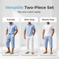 👔 PROMO EXCEPTIONNELLE 54% DE RÉDUCTION ! ☀️ Ensemble Lin Homme Été – Chemise Ample & Short Cargo – Respirant & Élégant – Parfait pour les Journées Chaudes et les Sorties Décontractées 🌊✨🩳