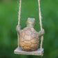 🐢✨ Décoration tortue sur balançoire – Ludique, pleine de charme, une touche de poésie 🌿🎀