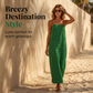 🌾👗 Débardeur long femme en coton – Coupe fluide, matière toute douce, silhouette épurée du quotidien à la plage 🌊🕊️