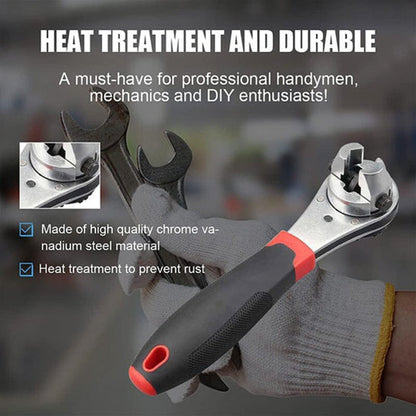 📢📢40% OFF !! ⏰Adjustable Ratchet Wrench