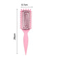 ☁️ La brosse qui glisse sans accrocs – Design aéré, parfaite pour les cheveux bouclés, crépus ou frisés 🌀🌸