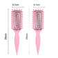 ☁️ La brosse qui glisse sans accrocs – Design aéré, parfaite pour les cheveux bouclés, crépus ou frisés 🌀🌸