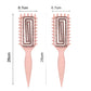 ☁️ La brosse qui glisse sans accrocs – Design aéré, parfaite pour les cheveux bouclés, crépus ou frisés 🌀🌸