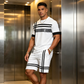 🏋️👟 Tenue de sport homme imprimé 3D – Séchage rapide, ceinture élastique confortable, look fitness qui passe du tapis de course à la rue 🏃🌆