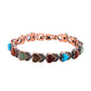🧲✨ Bracelet magnétique finition cuivre antique – Élégance vintage, bien-être au quotidien, s’adapte à tous les poignets 💪🧡