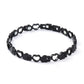 💖✨ Bracelet magnétique à maillons cœur – Design élégant, fermoir aimanté, symbole d’amour à porter au poignet 🎀🧲