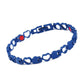 💖✨ Bracelet magnétique à maillons cœur – Design élégant, fermoir aimanté, symbole d’amour à porter au poignet 🎀🧲