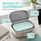 🥗🧺 Plus de 45 000 vendus ! Boîte à déjeuner en silicone – Couvercle sécurisé anti-fuite, corps flexible et léger, le lunch box sain et incassable pour le bureau 🌿🍱